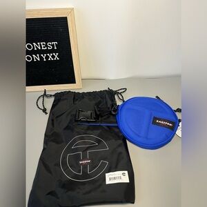Telfar x Eastpak painter’s tape circle bag